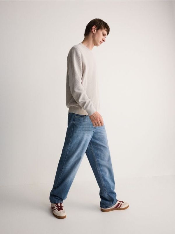 Reserved Reserved - Loose traperice isprana izgleda - plavo