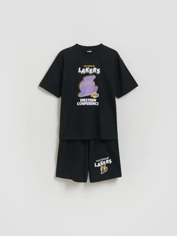 Reserved Reserved - Los Angeles Lakers NBA komplektas - crno