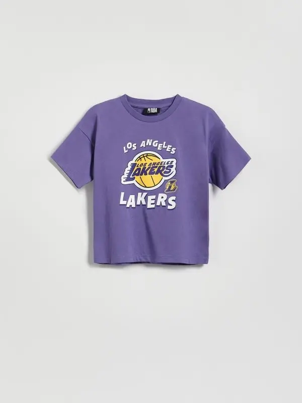 Reserved Reserved - Los Angeles Lakers NBA majica - ljubičasto