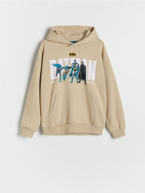 Reserved Reserved - Majica Batman - bež