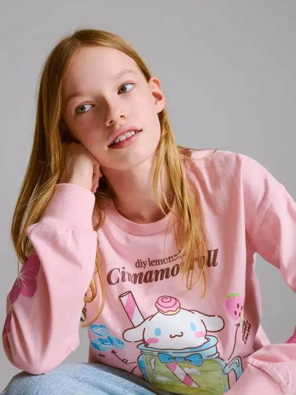 Reserved Reserved - Majica Cinnamoroll - pastelnoružičasto