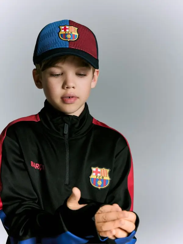 Reserved Reserved - Majica dugih rukava FC Barcelona - crno