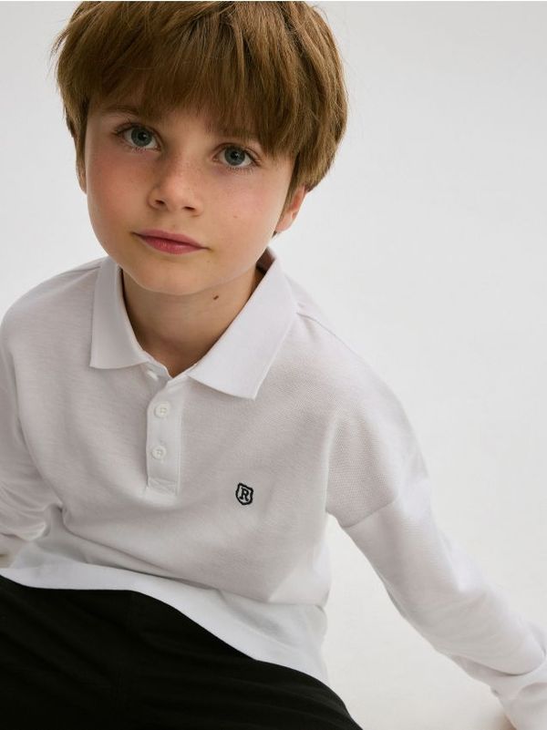 Reserved Reserved - Majica dugih rukava s vezom - bijela