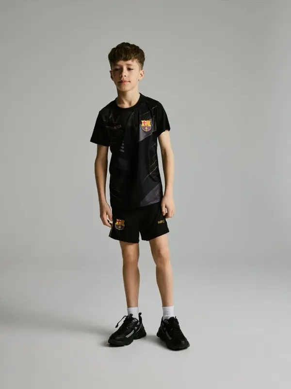 Reserved Reserved - Majica FC Barcelona - crno