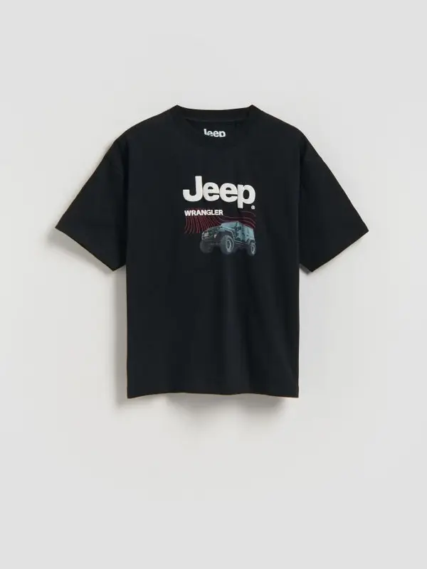 Reserved Reserved - Majica Jeep - crno