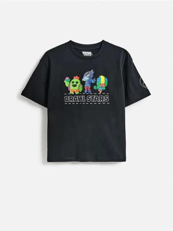 Reserved Reserved - Majica kratkih rukava Brawl Stars - crno