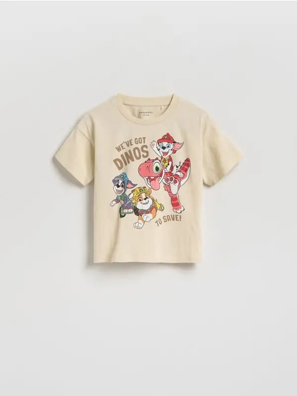 Reserved Reserved - Majica kratkih rukava Paw Patrol - bež