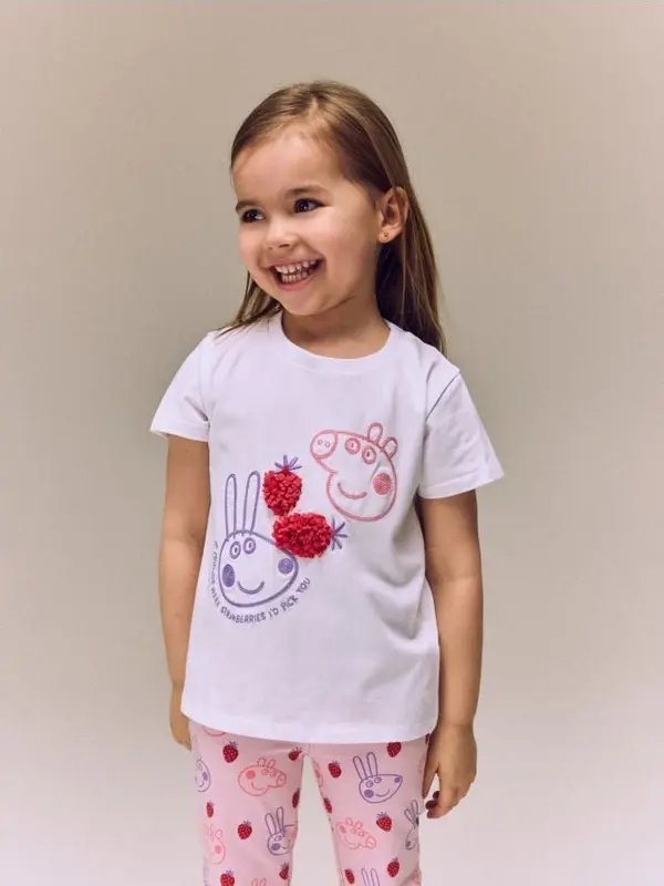 Reserved Reserved - Majica kratkih rukava Peppa Pig - bijela