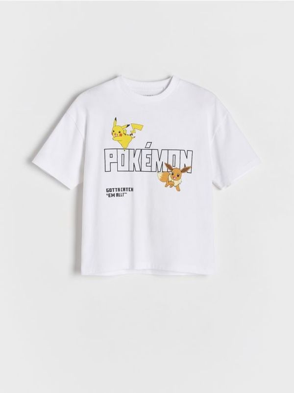 Reserved Reserved - Majica kratkih rukava Pokémon - krem