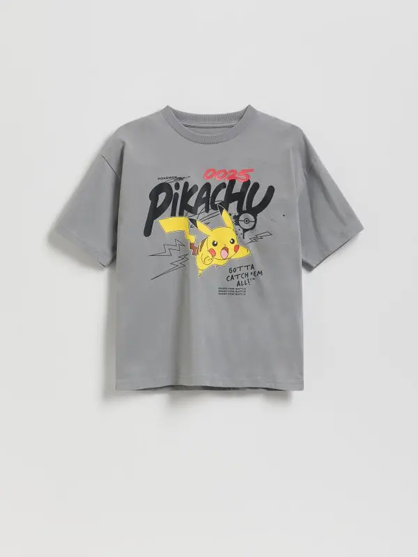 Reserved Reserved - Majica kratkih rukava Pokémon - tamnosivo