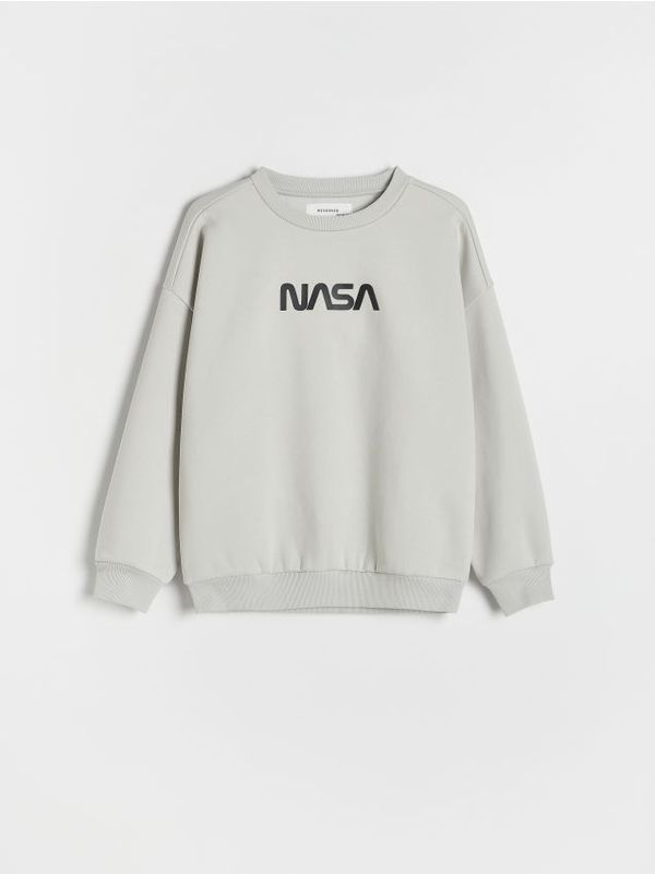 Reserved Reserved - Majica NASA - light grey