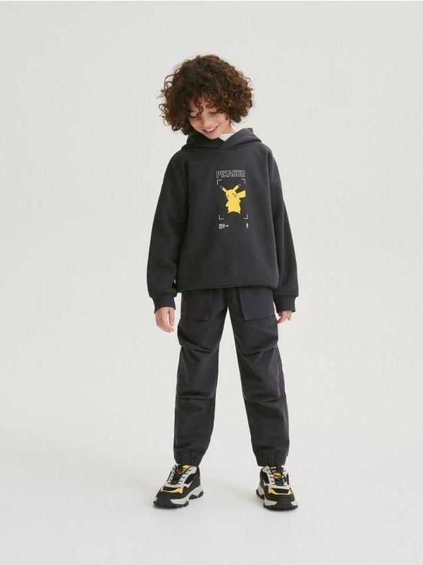 Reserved Reserved - Majica Pokémon - tamnosivo