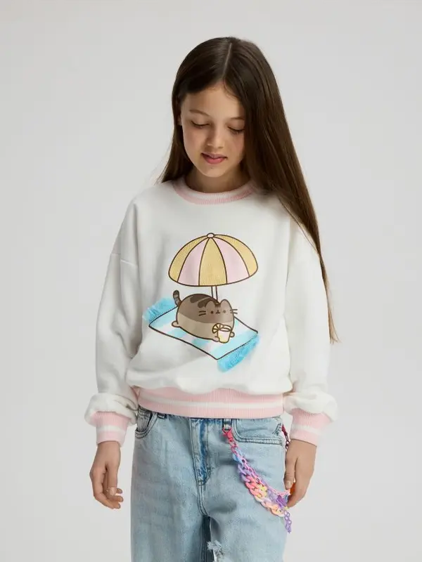 Reserved Reserved - Majica Pusheen - šaren