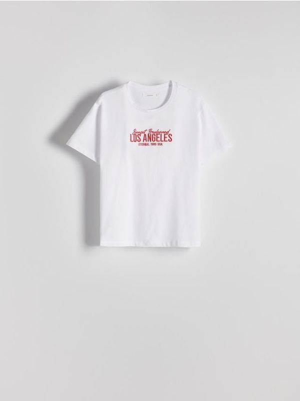 Reserved Reserved - Majica s vezom - bijela