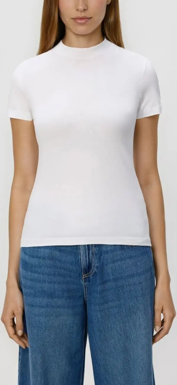 Reserved Reserved - Majica slim fit - bijela