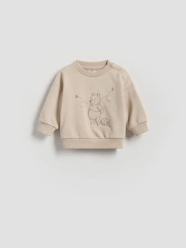 Reserved Reserved - Majica Winnie the Pooh - bež