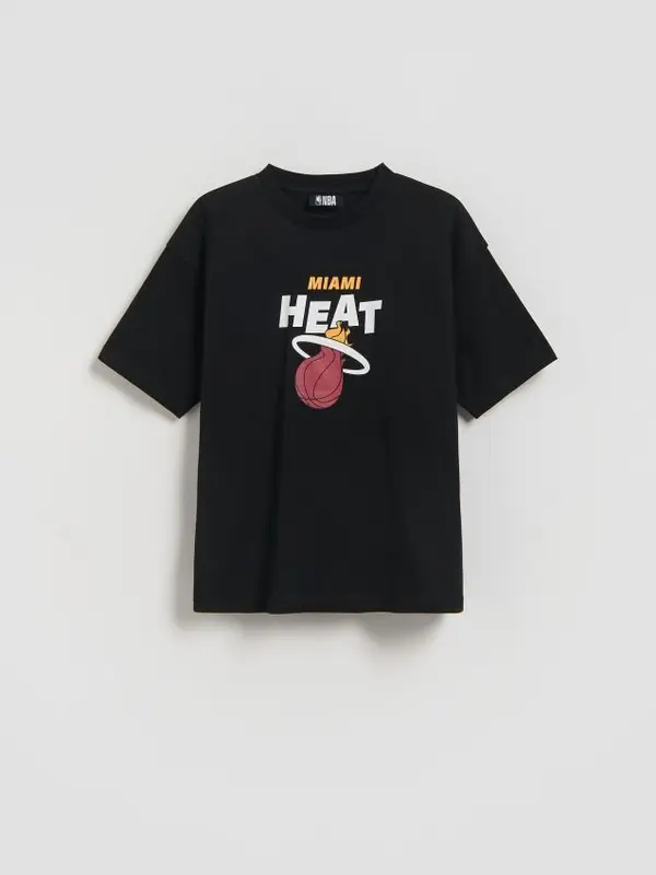 Reserved Reserved - Marškinėliai Miami Heat NBA - crno
