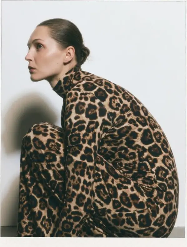 Reserved Reserved - Maxi haljina s leopard uzorkom - šaren