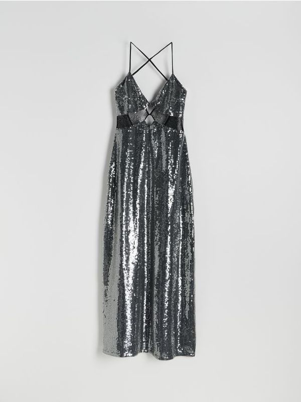 Reserved Reserved - Maxi haljina sa šljokicama - šaren