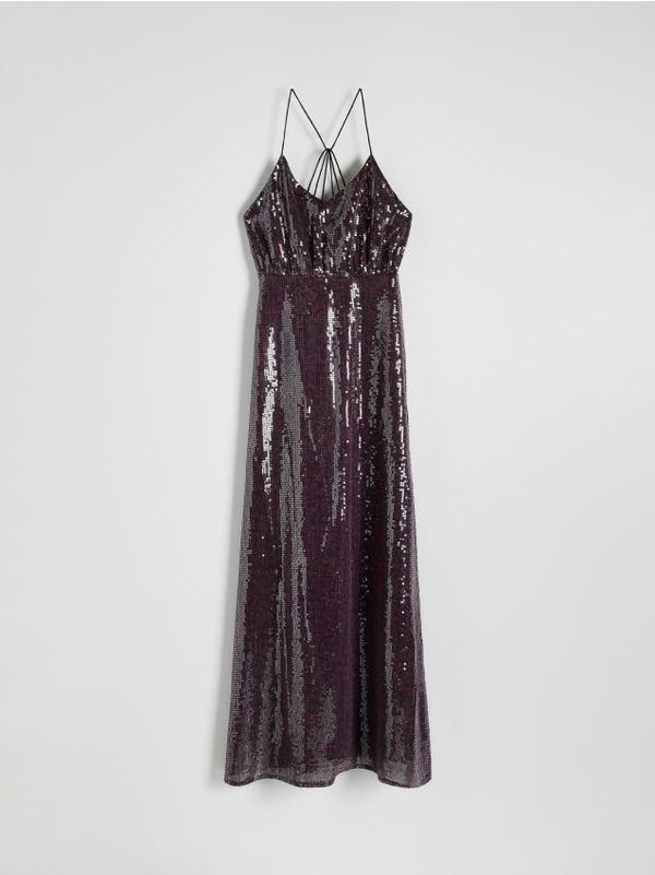 Reserved Reserved - Maxi haljina sa šljokicama - šaren