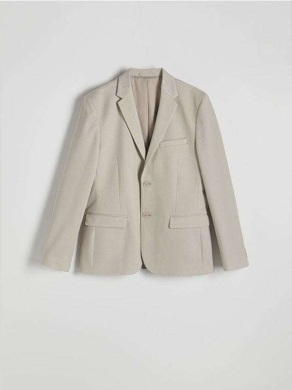 Reserved Reserved - MEN`S BLAZER - bež