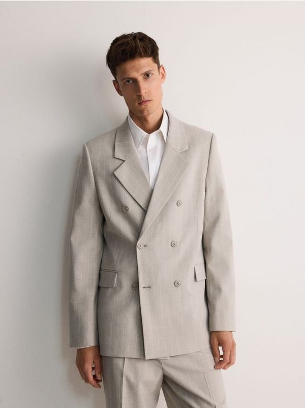 Reserved Reserved - MEN`S BLAZER - light grey