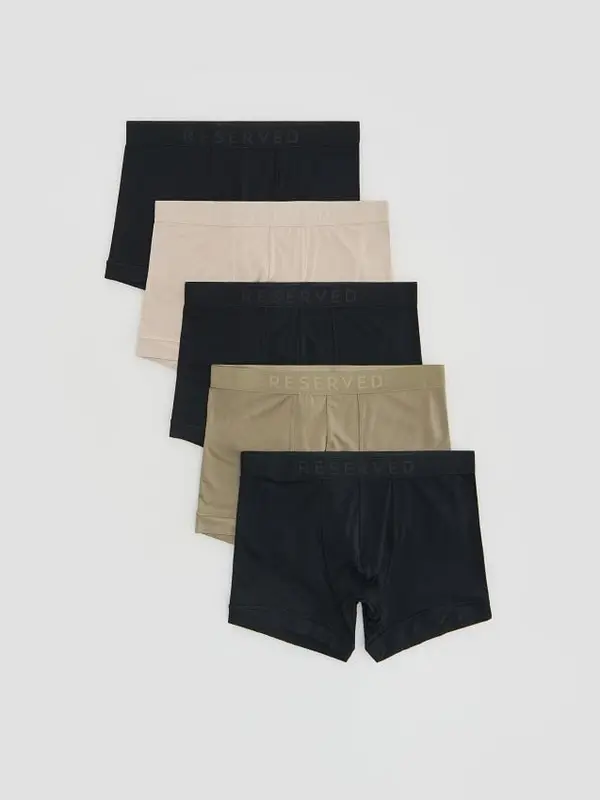 Reserved Reserved - MEN`S BOXER SHORTS - crno