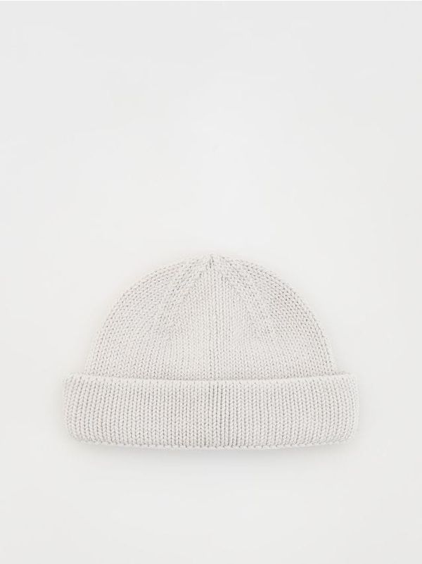 Reserved Reserved - MEN`S CAP - light grey