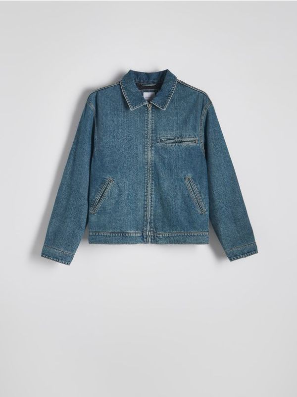 Reserved Reserved - MEN`S OUTER JACKET - indigo jeans