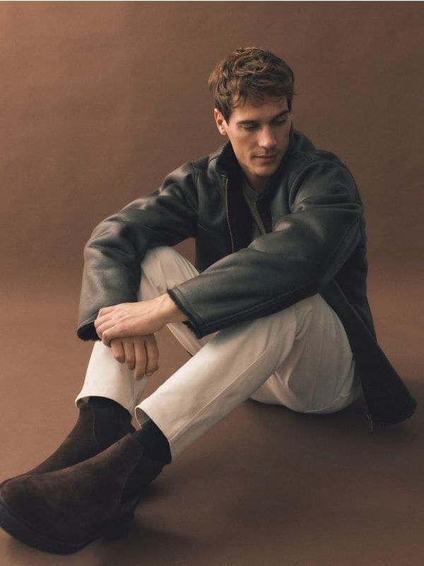 Reserved Reserved - MEN`S OUTER JACKET - prljavosmeđe