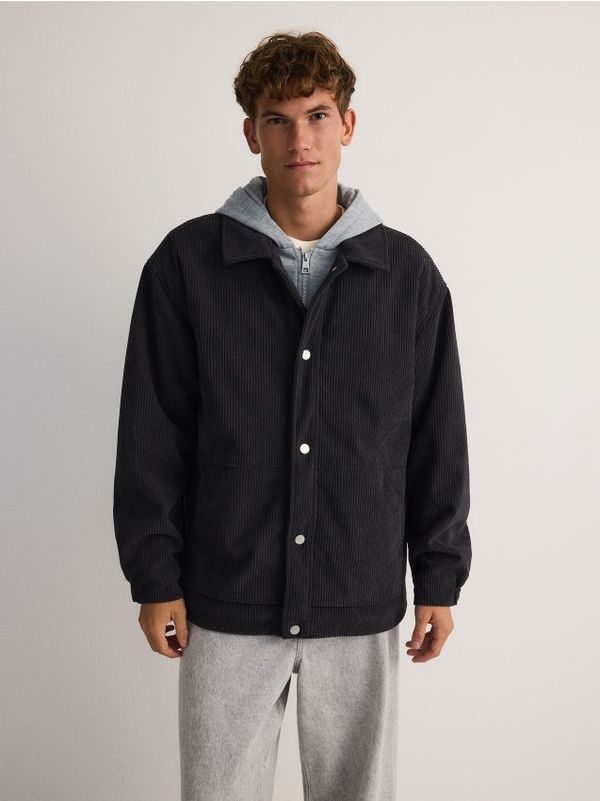 Reserved Reserved - MEN`S OUTER JACKET - steel blue