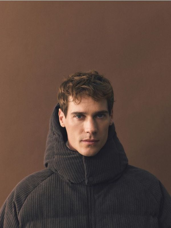 Reserved Reserved - MEN`S OUTER JACKET - tamnosmeđe