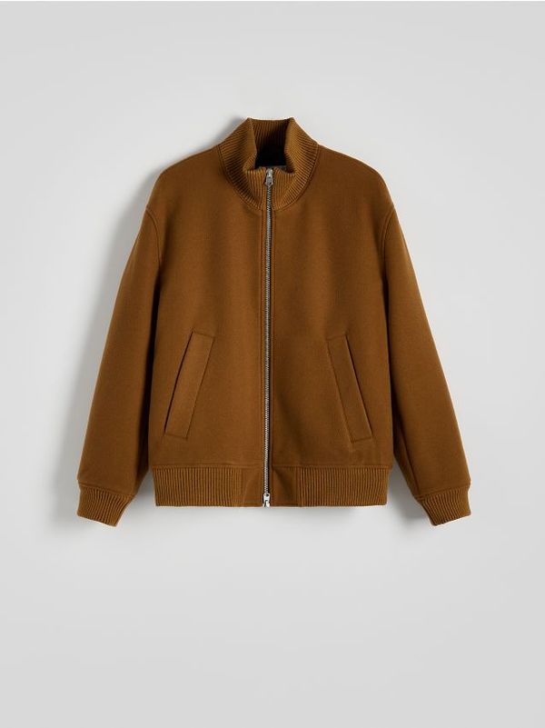 Reserved Reserved - MEN`S OUTER JACKET - zlatnosmeđe