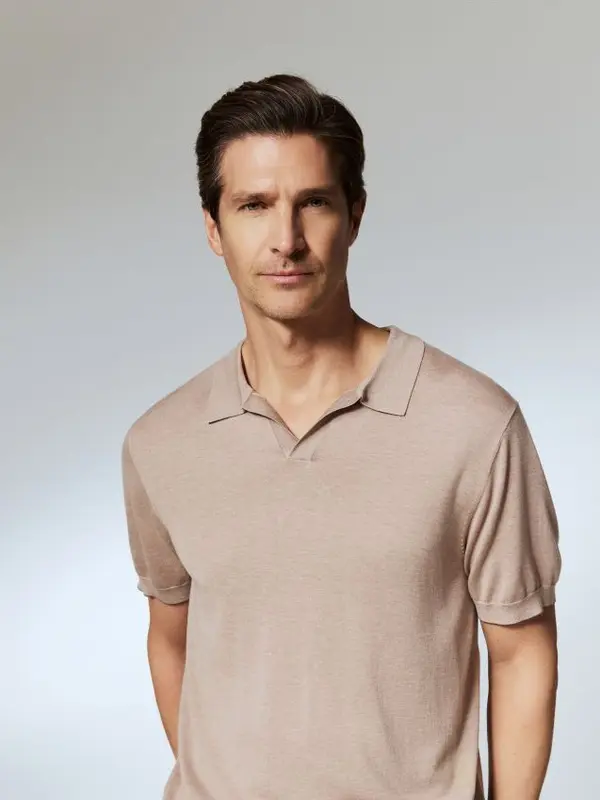 Reserved Reserved - MEN`S POLO - bež