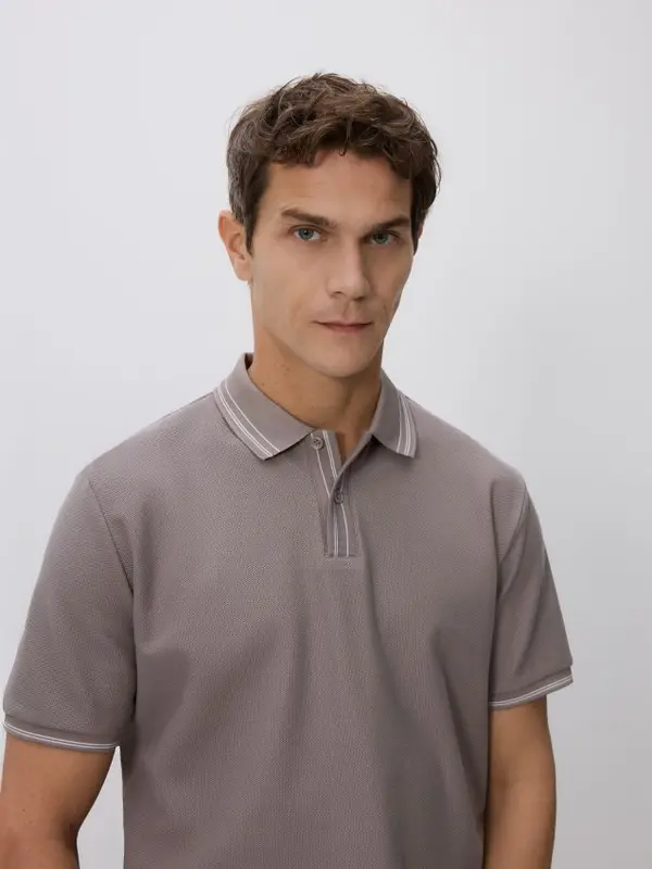 Reserved Reserved - MEN`S POLO - bež