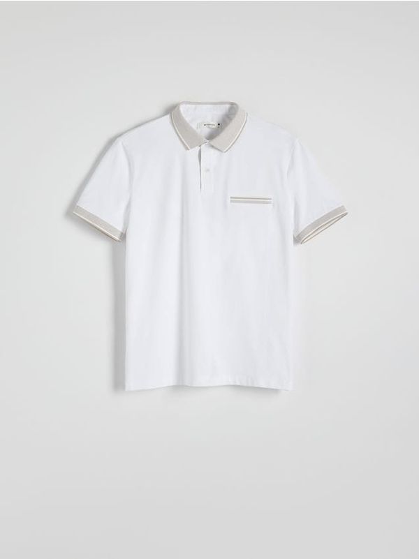 Reserved Reserved - MEN`S POLO - bijela