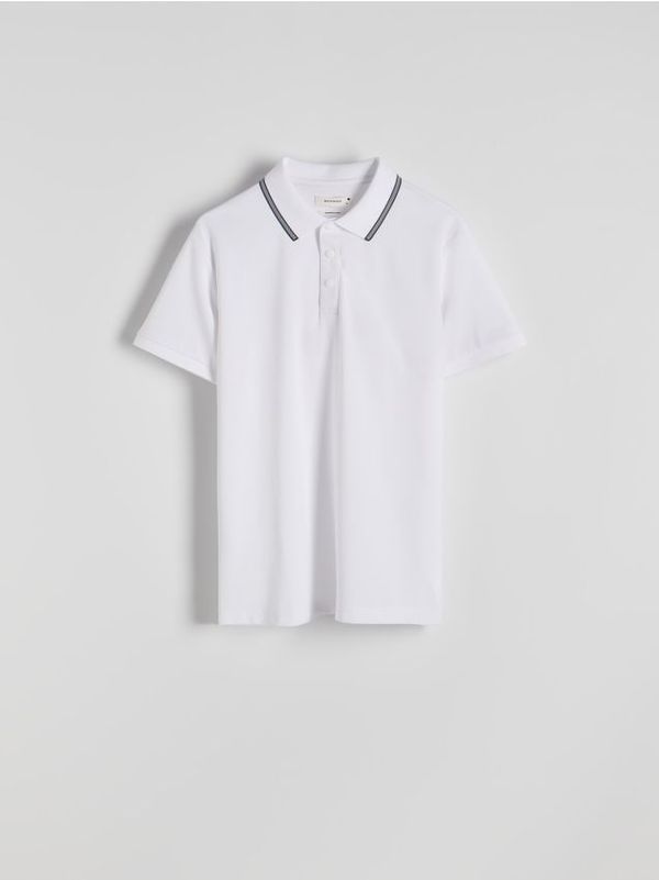 Reserved Reserved - MEN`S POLO - bijela