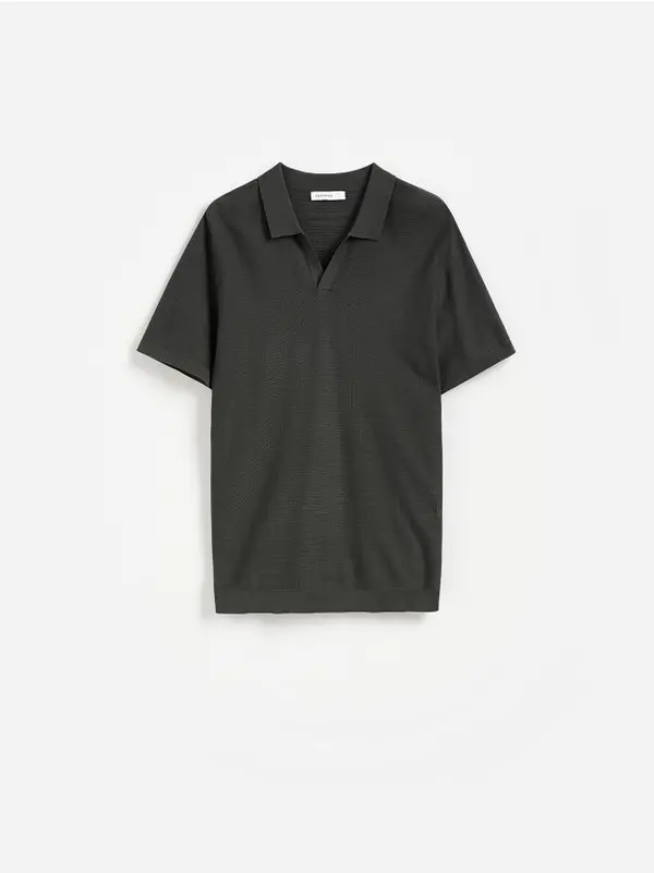 Reserved Reserved - MEN`S POLO - prljavozeleno