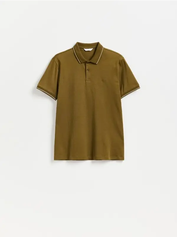 Reserved Reserved - MEN`S POLO - svjetlozeleno