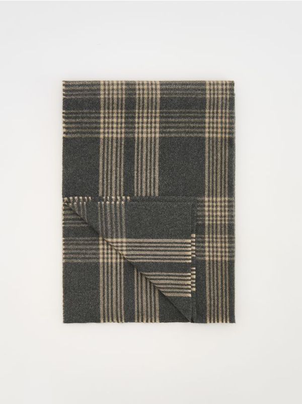 Reserved Reserved - MEN`S SCARF - tamnosivo