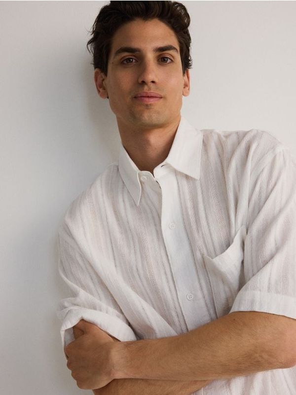 Reserved Reserved - MEN`S SHIRT - bijela