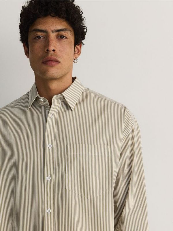 Reserved Reserved - MEN`S SHIRT - bljedozeleno