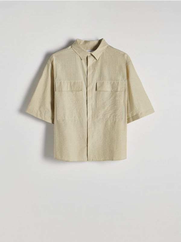 Reserved Reserved - MEN`S SHIRT - bljedozeleno