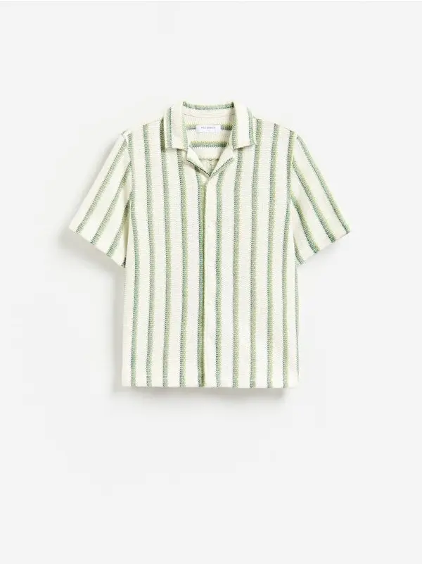Reserved Reserved - MEN`S SHIRT - boja kože