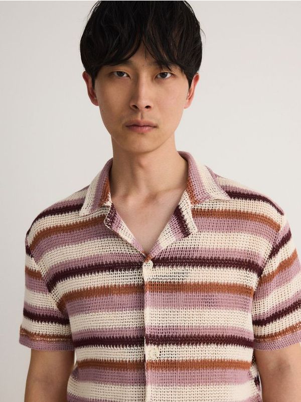 Reserved Reserved - MEN`S SHIRT - šaren