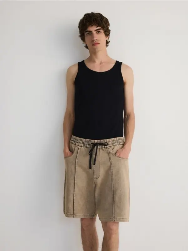 Reserved Reserved - MEN`S SHORTS - bež