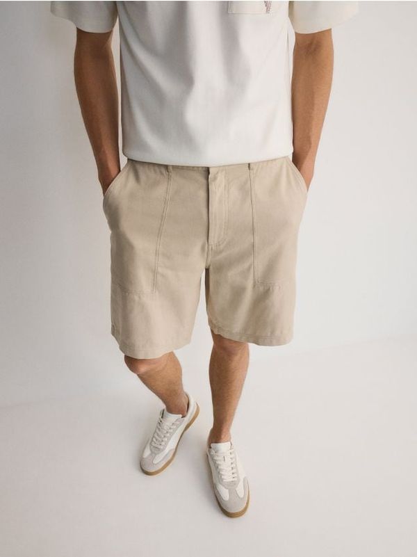 Reserved Reserved - MEN`S SHORTS - bež