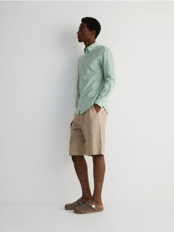 Reserved Reserved - MEN`S SHORTS - bež