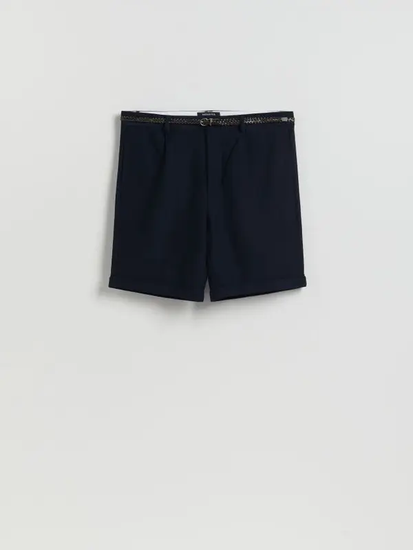 Reserved Reserved - MEN`S SHORTS - mornarsko plava