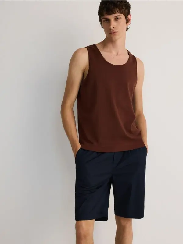 Reserved Reserved - MEN`S SHORTS - mornarsko plava